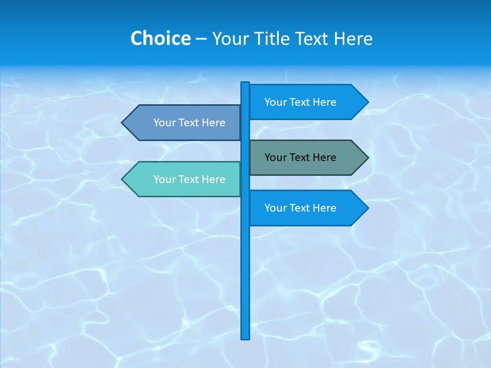 Reflection Clear Dancing PowerPoint Template