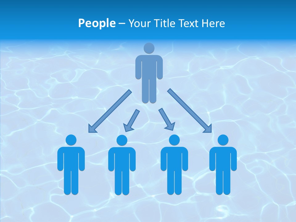 Reflection Clear Dancing PowerPoint Template