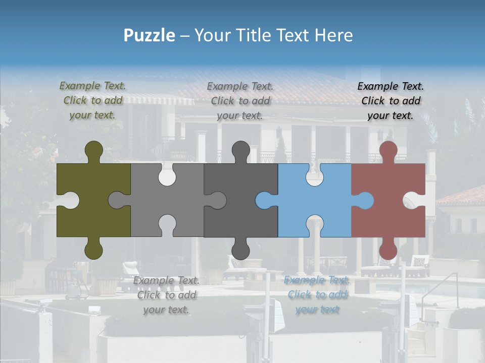 Star Luxurious America PowerPoint Template