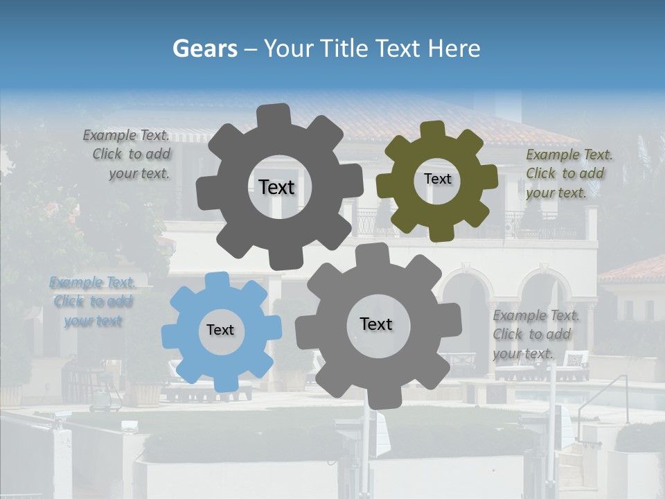 Star Luxurious America PowerPoint Template