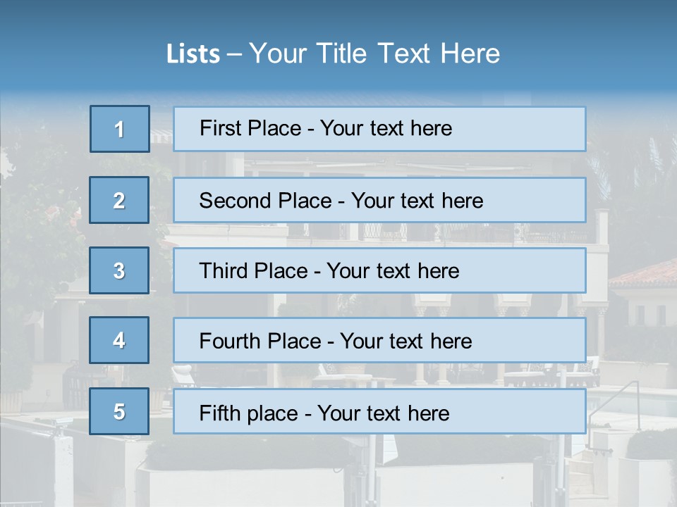Star Luxurious America PowerPoint Template