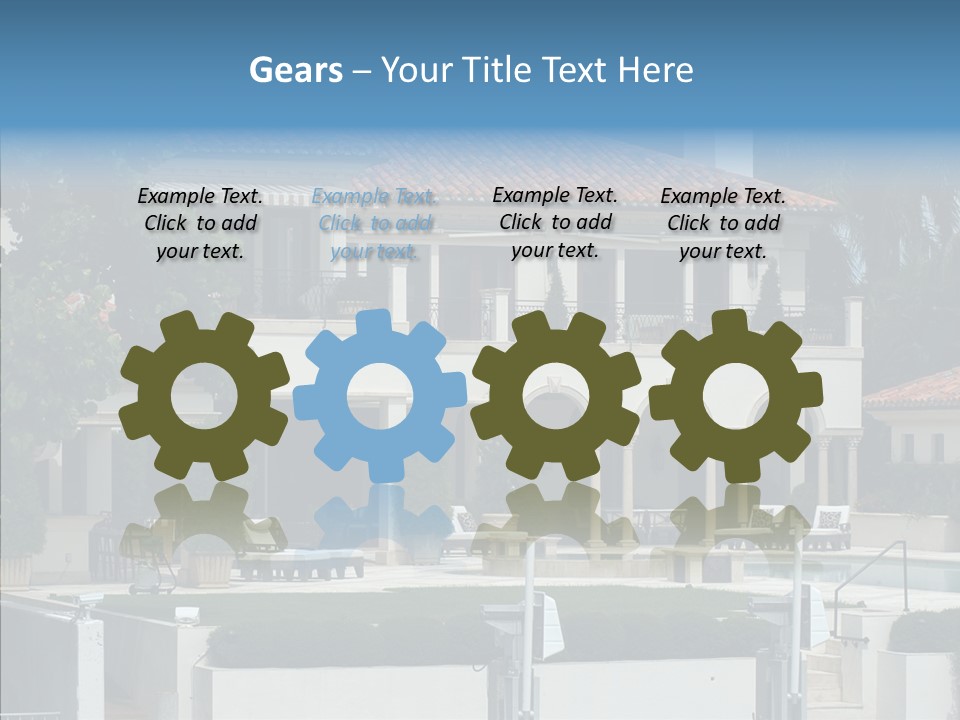 Star Luxurious America PowerPoint Template