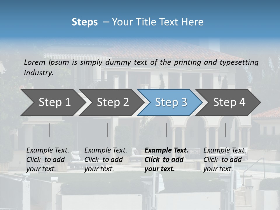 Star Luxurious America PowerPoint Template