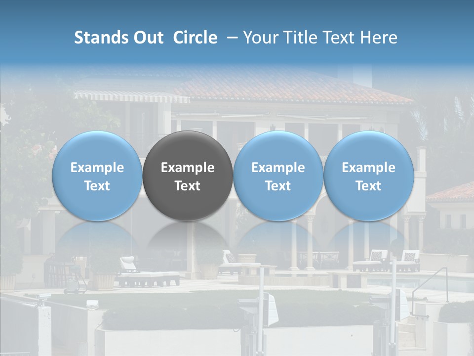 Star Luxurious America PowerPoint Template