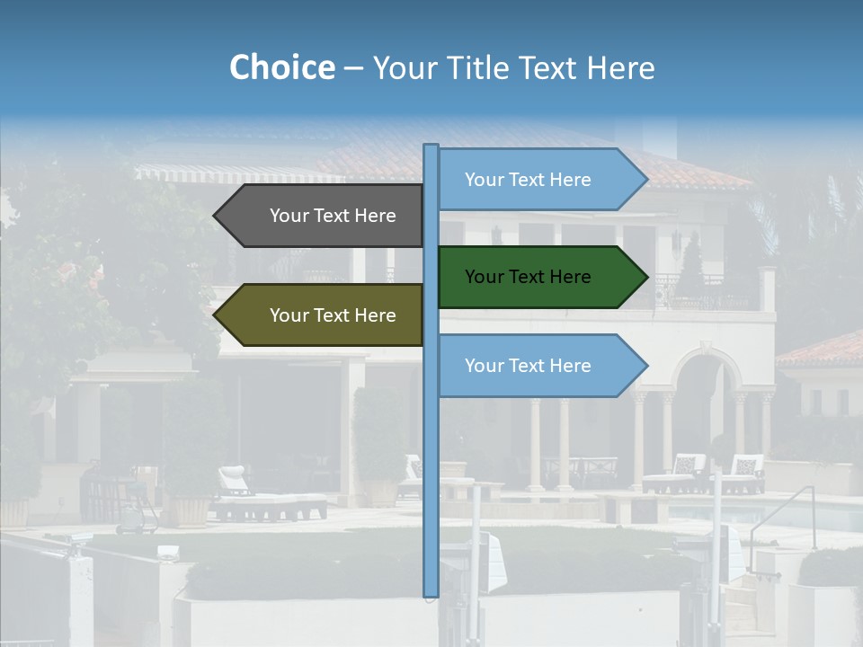 Star Luxurious America PowerPoint Template