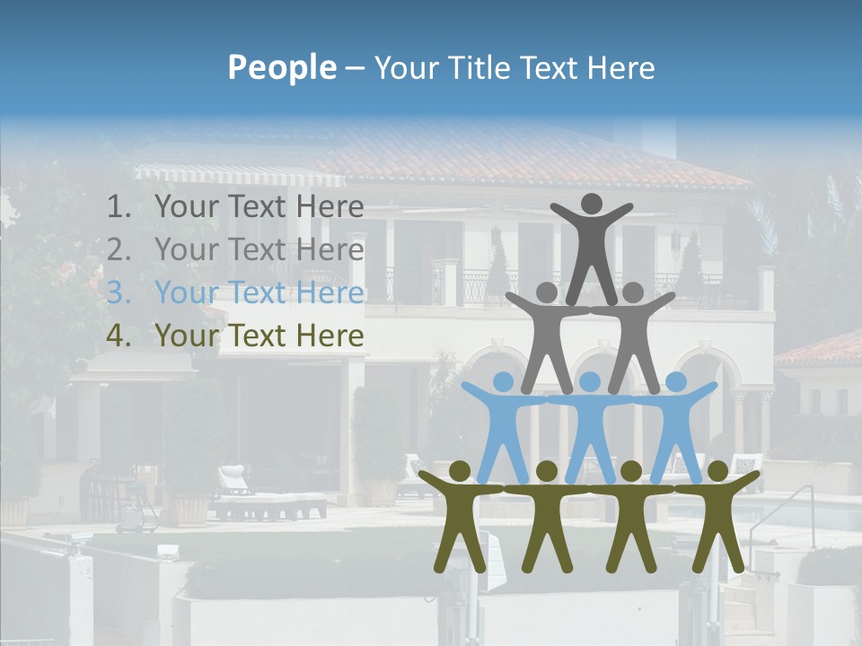 Star Luxurious America PowerPoint Template