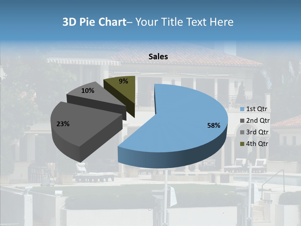 Star Luxurious America PowerPoint Template