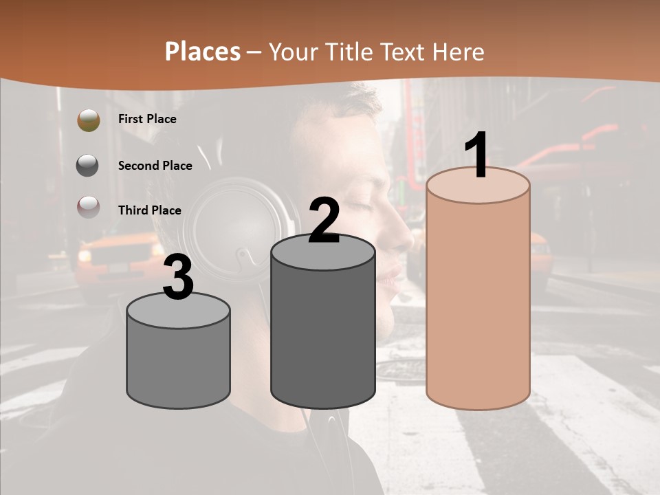 Pop Car Way PowerPoint Template