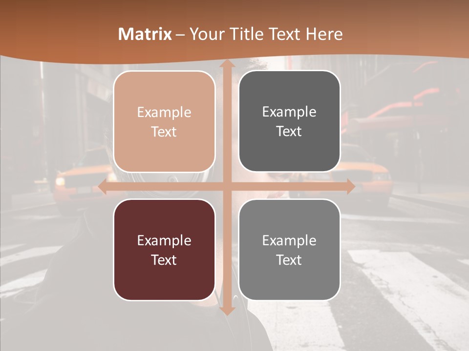 Pop Car Way PowerPoint Template