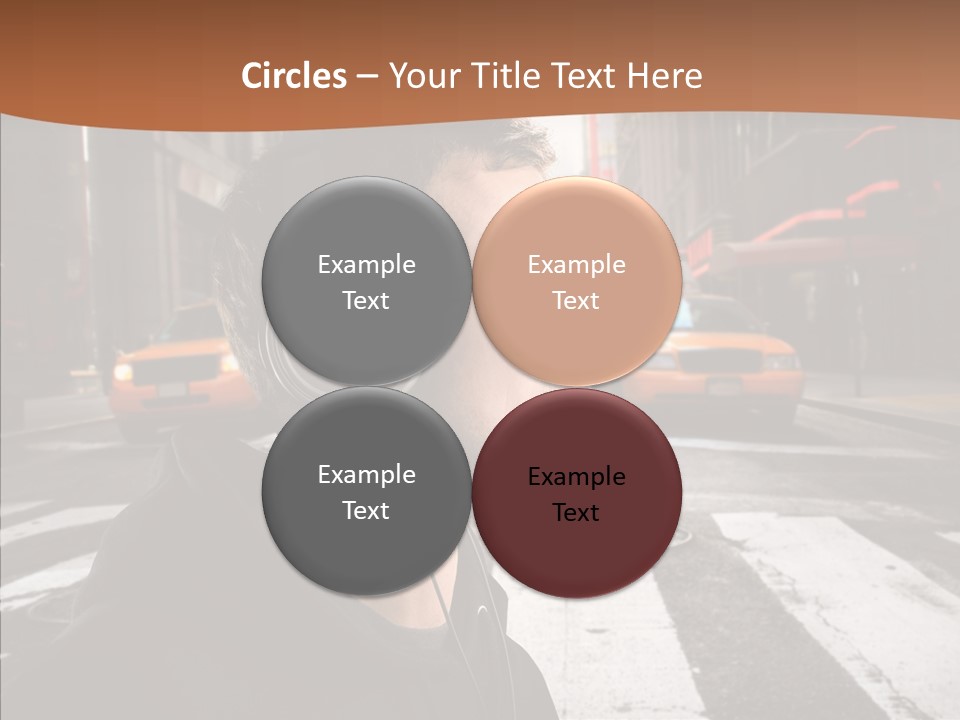Pop Car Way PowerPoint Template