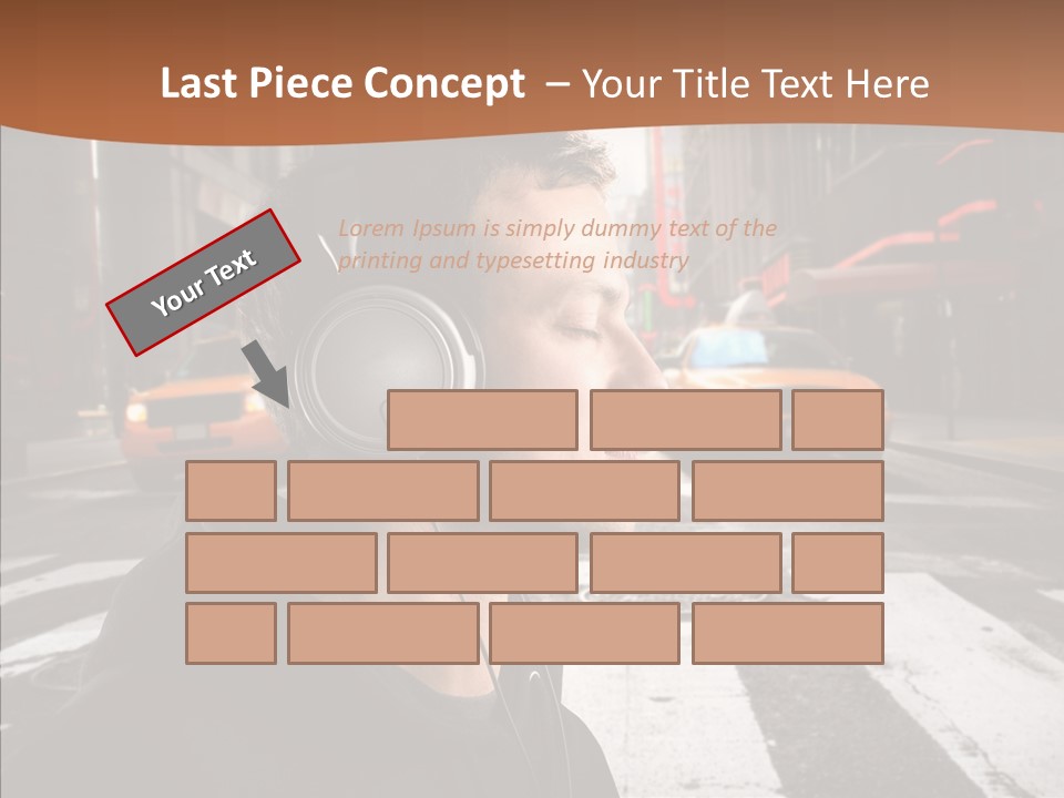 Pop Car Way PowerPoint Template