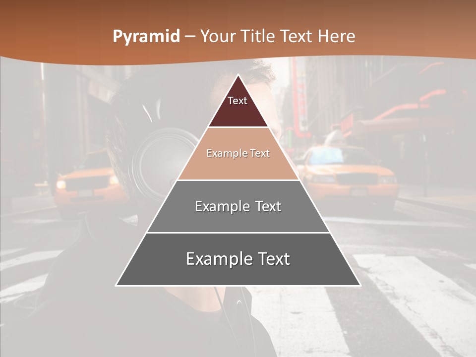 Pop Car Way PowerPoint Template