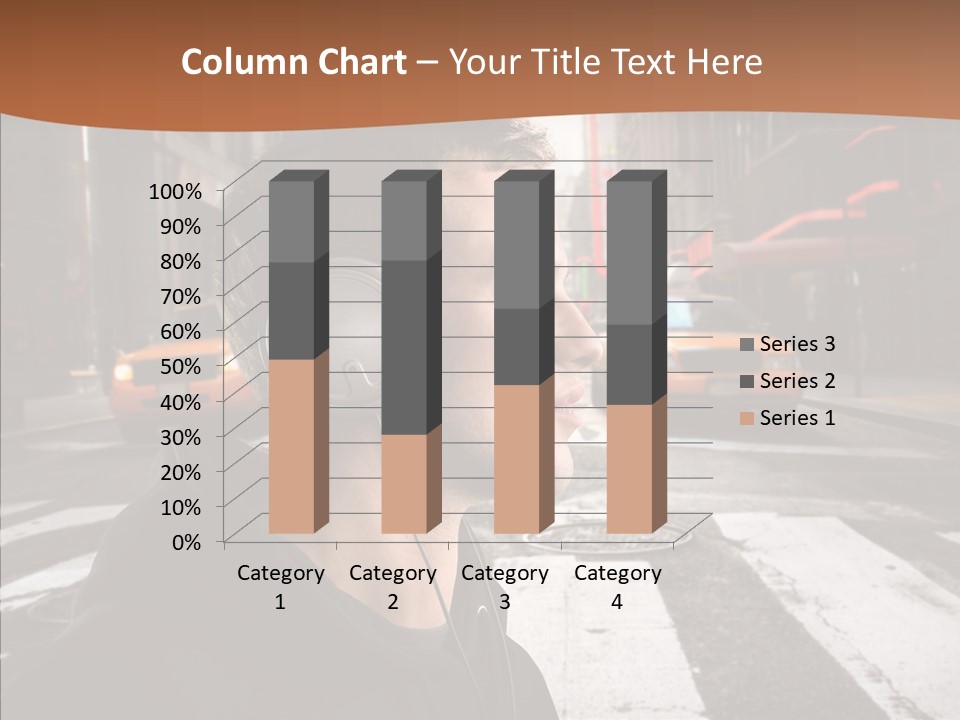 Pop Car Way PowerPoint Template