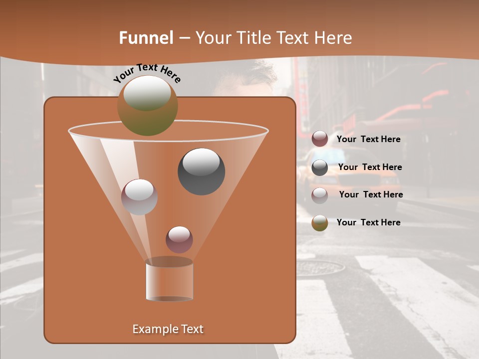 Pop Car Way PowerPoint Template