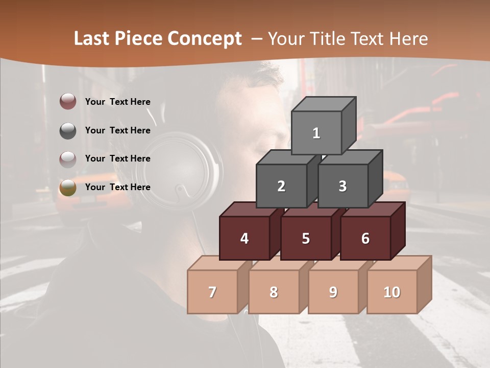 Pop Car Way PowerPoint Template