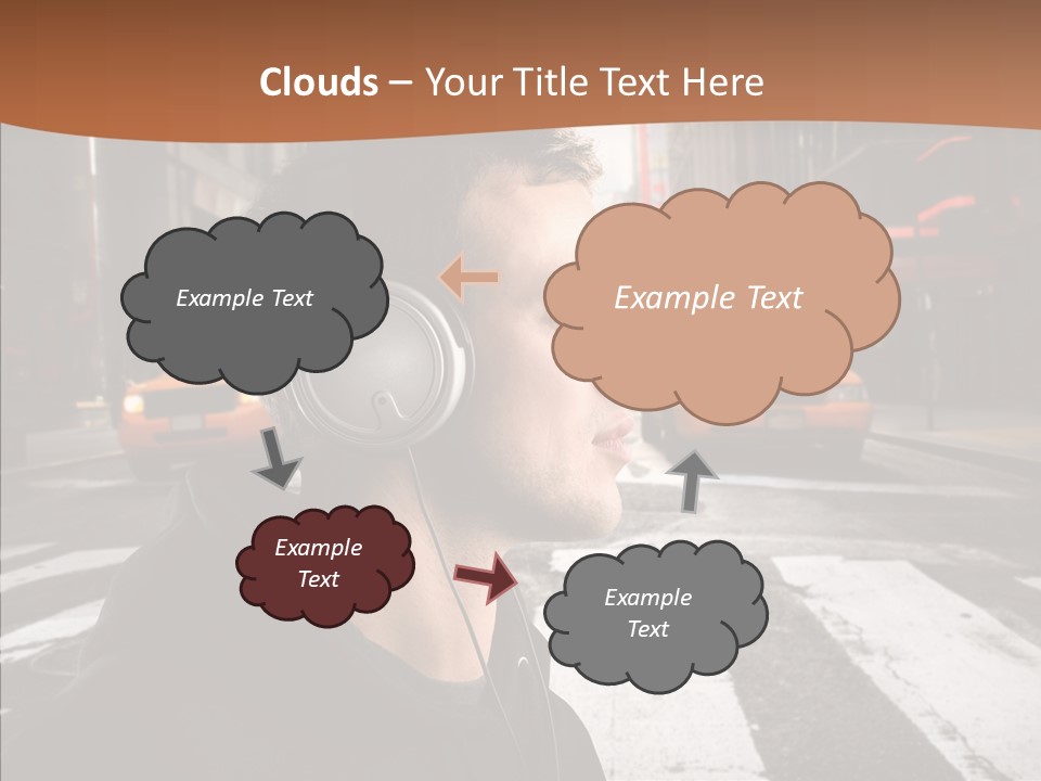 Pop Car Way PowerPoint Template