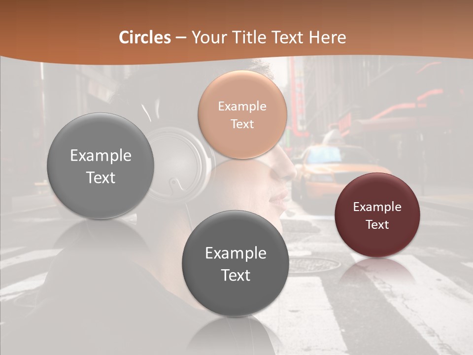 Pop Car Way PowerPoint Template