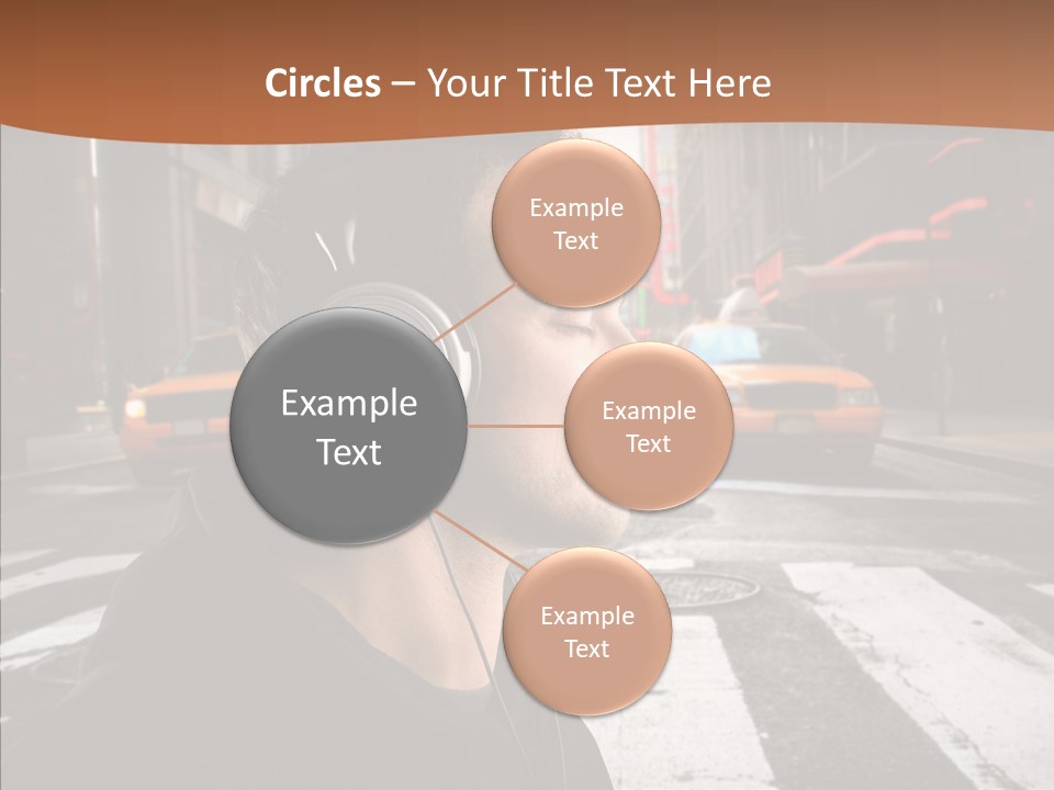 Pop Car Way PowerPoint Template