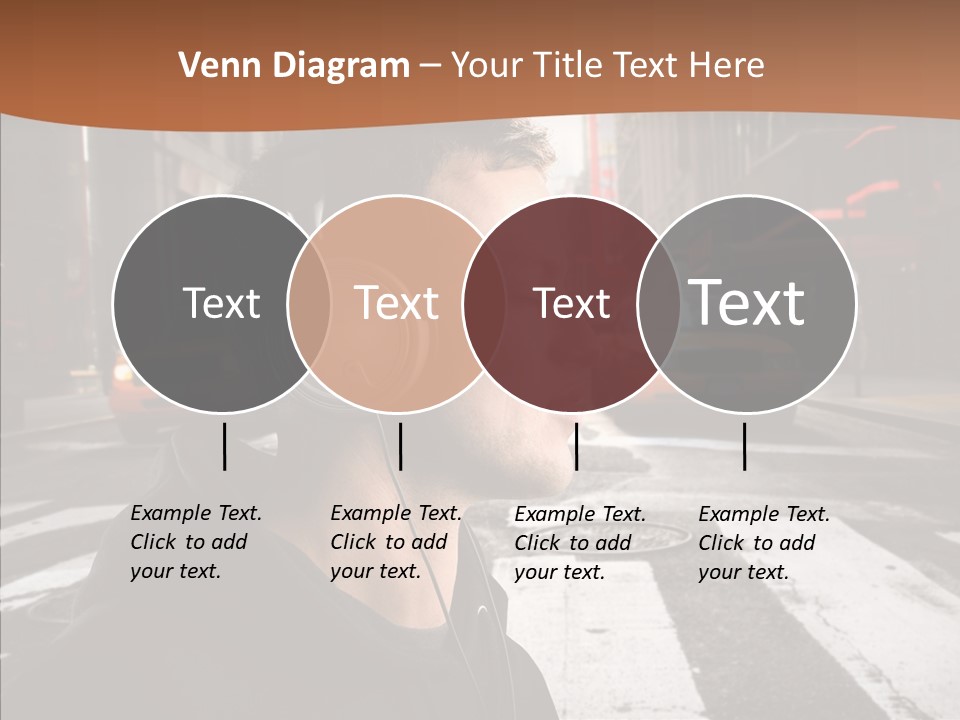 Pop Car Way PowerPoint Template