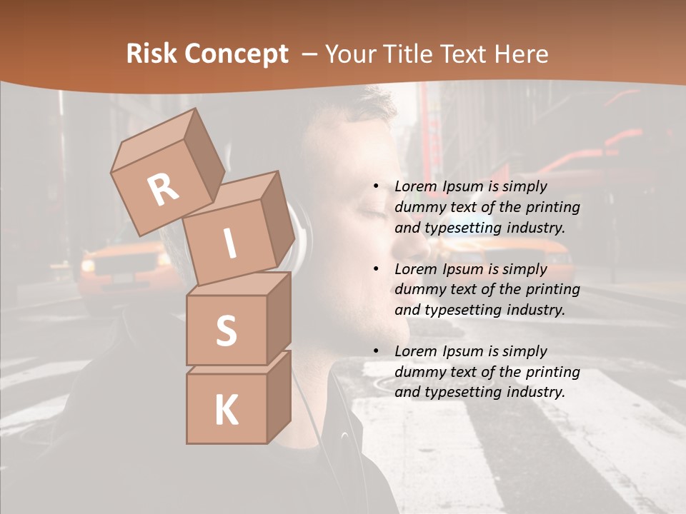 Pop Car Way PowerPoint Template