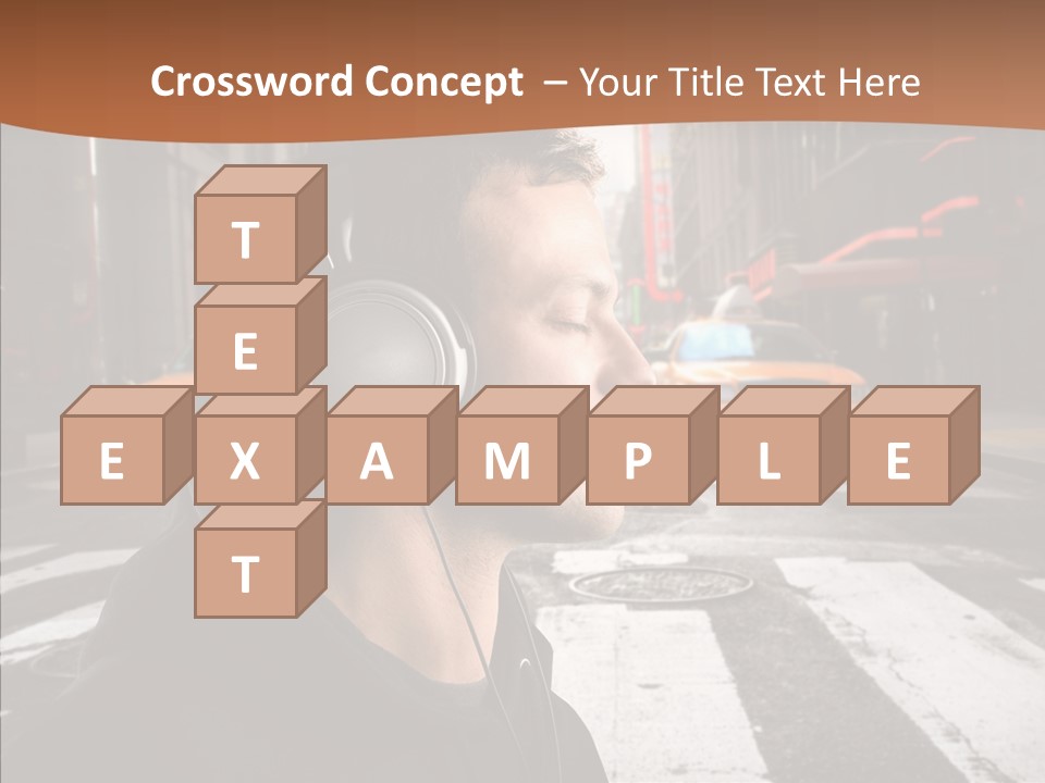 Pop Car Way PowerPoint Template