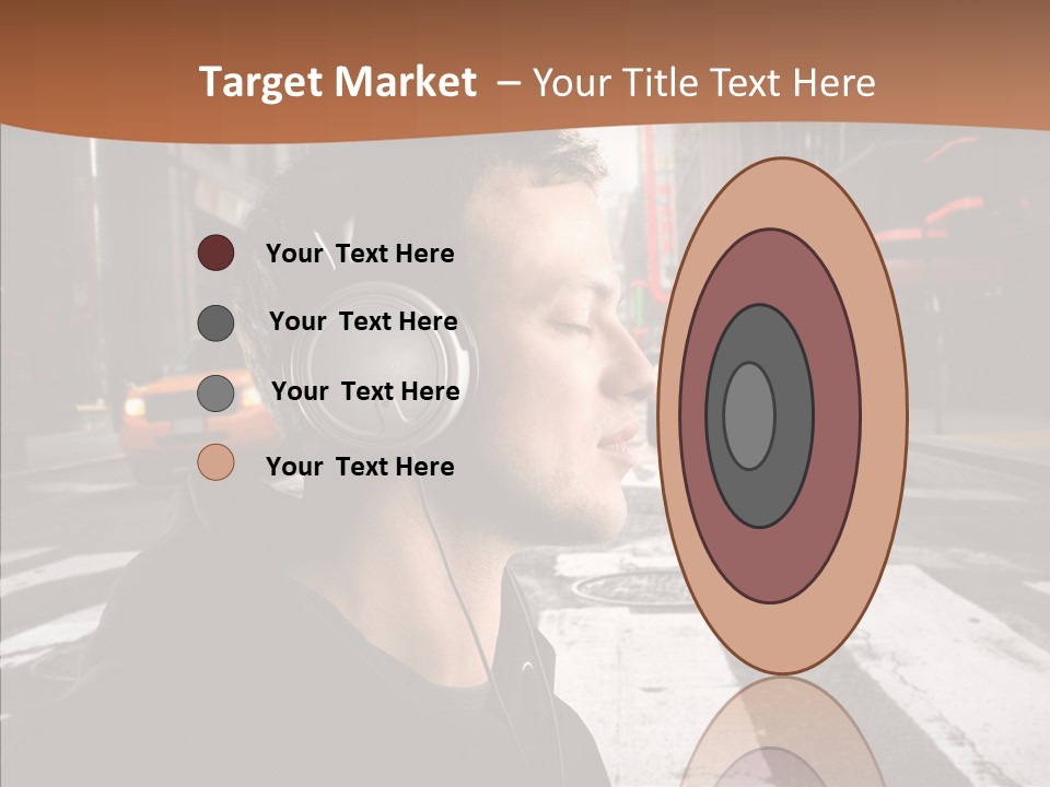 Pop Car Way PowerPoint Template