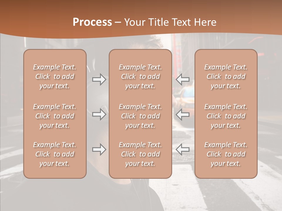 Pop Car Way PowerPoint Template
