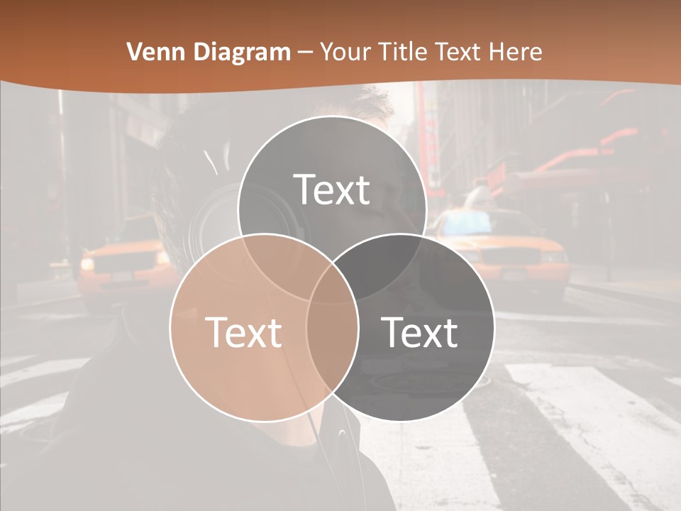 Pop Car Way PowerPoint Template