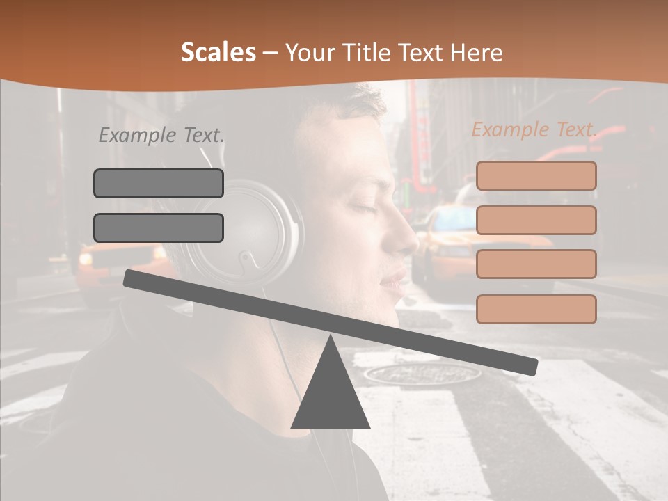 Pop Car Way PowerPoint Template