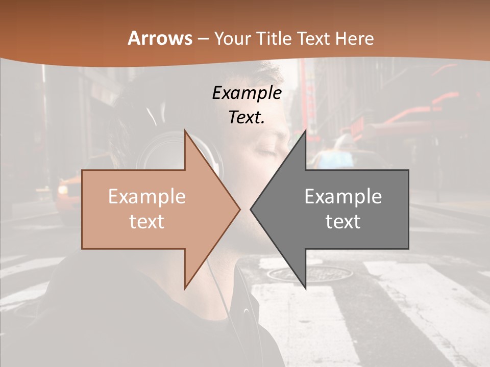 Pop Car Way PowerPoint Template