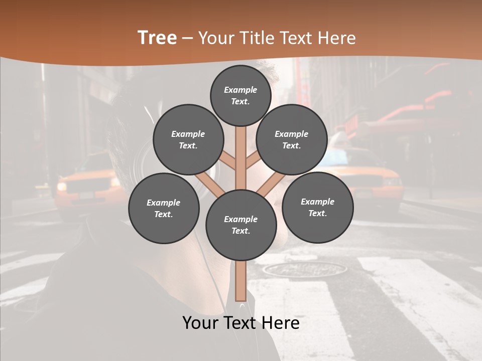 Pop Car Way PowerPoint Template