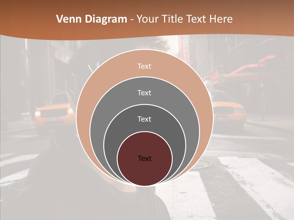 Pop Car Way PowerPoint Template