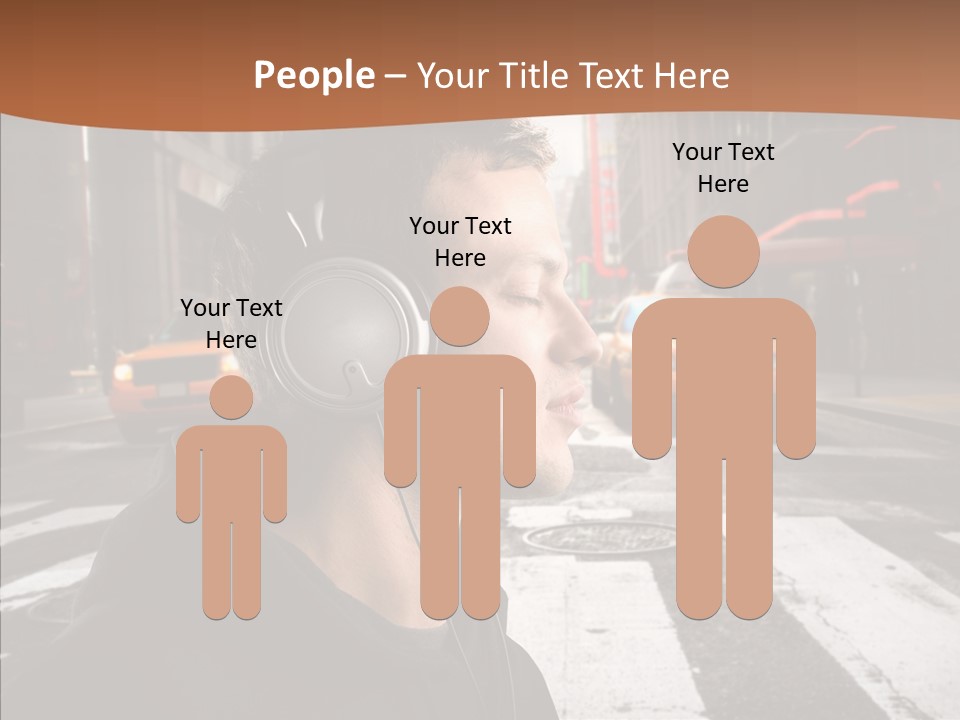 Pop Car Way PowerPoint Template