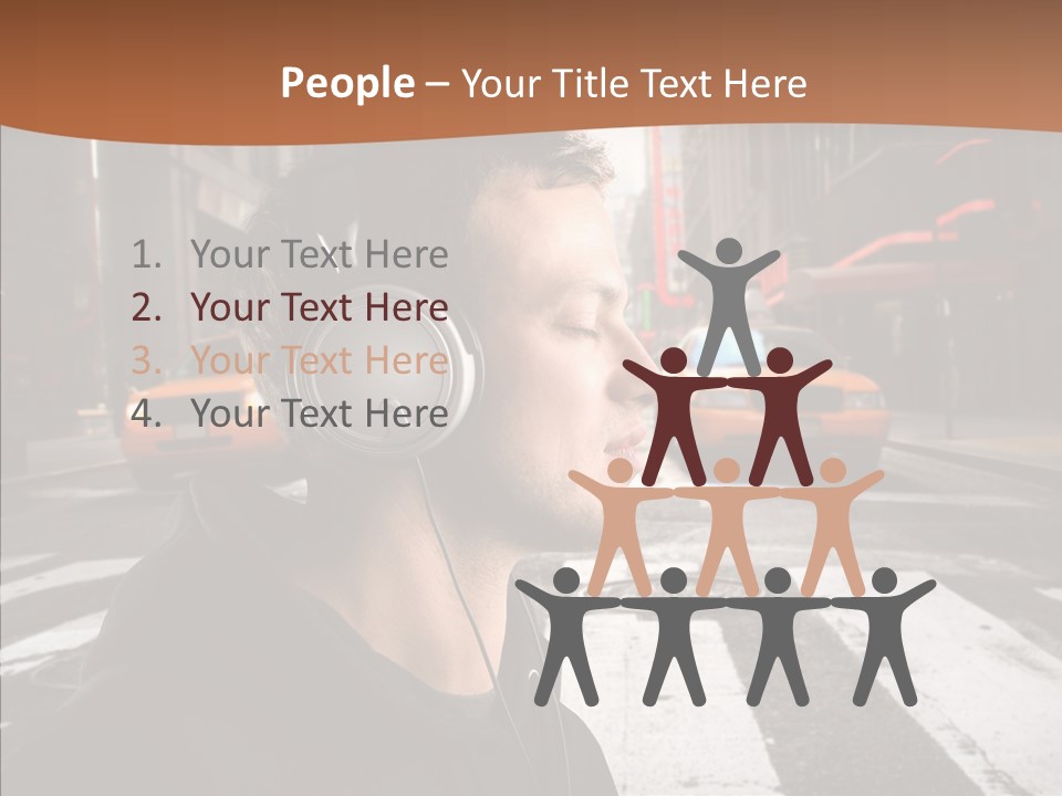 Pop Car Way PowerPoint Template