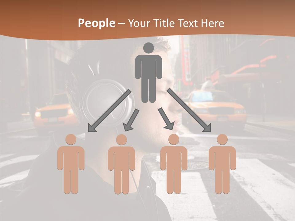 Pop Car Way PowerPoint Template
