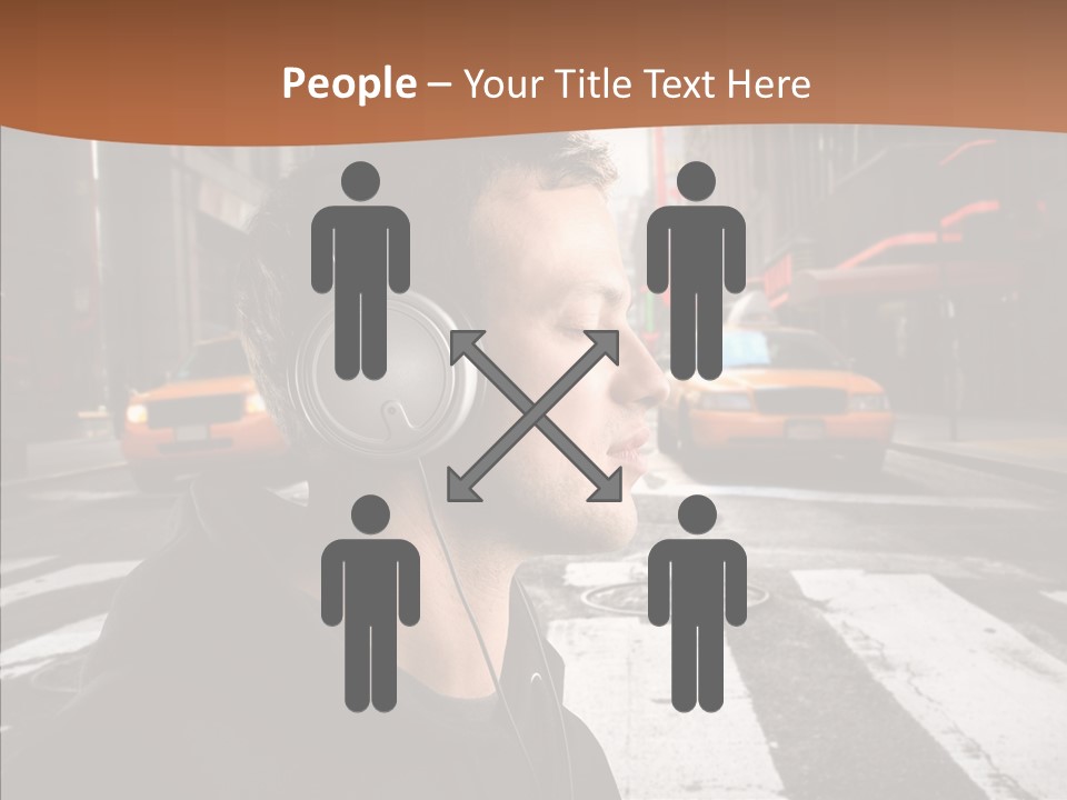 Pop Car Way PowerPoint Template