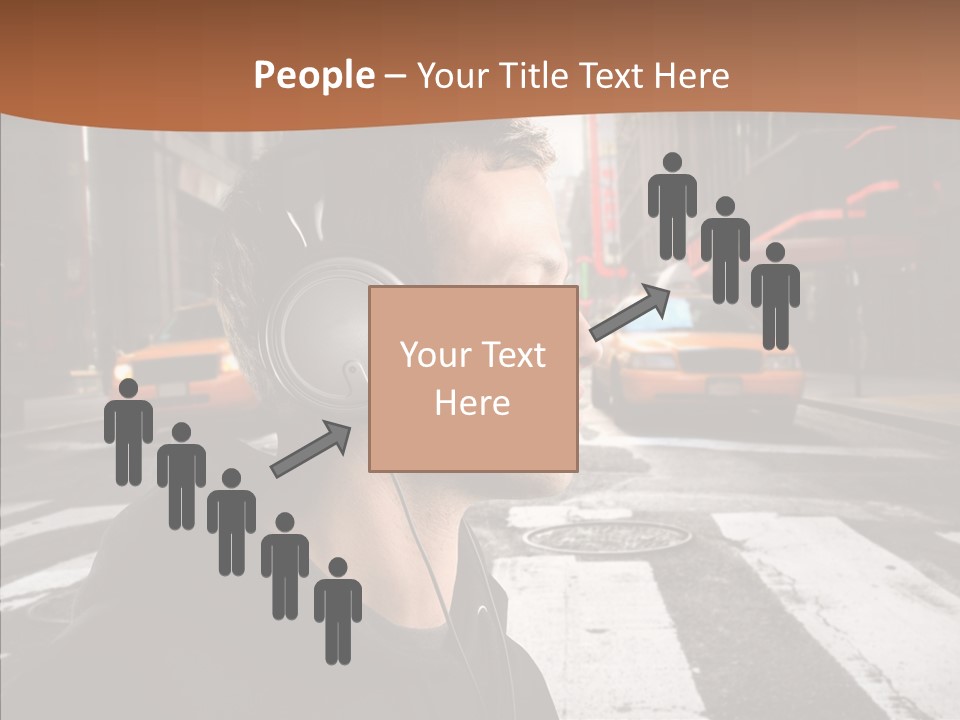 Pop Car Way PowerPoint Template