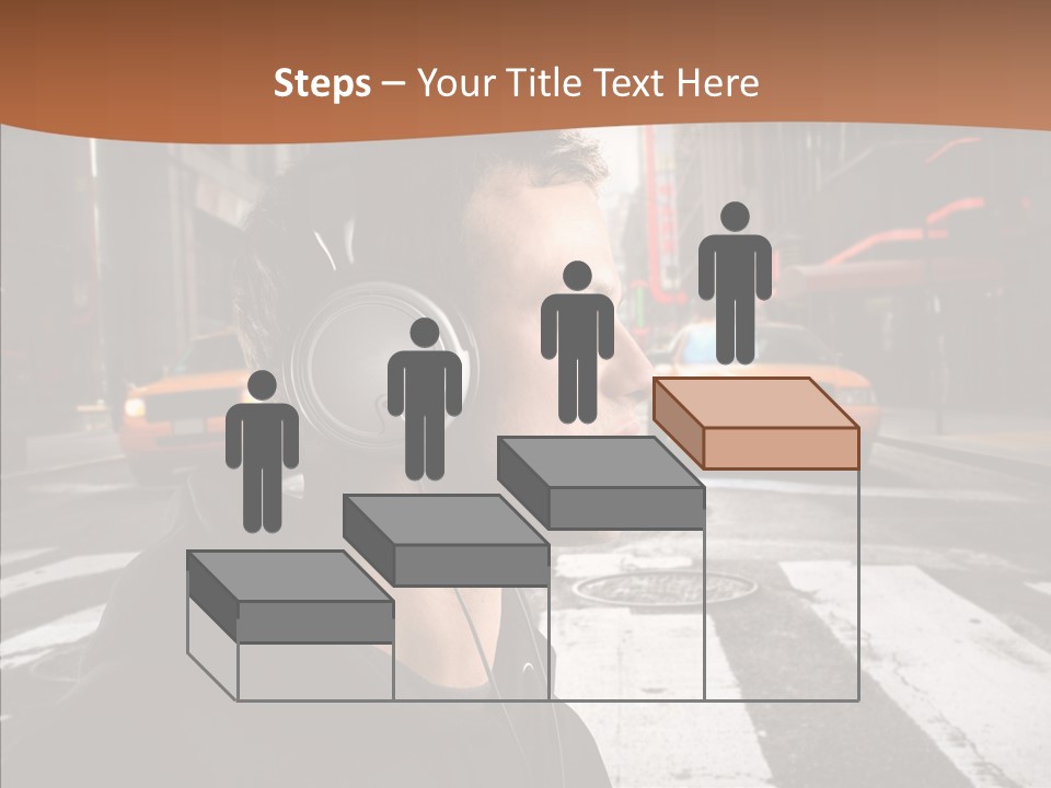 Pop Car Way PowerPoint Template