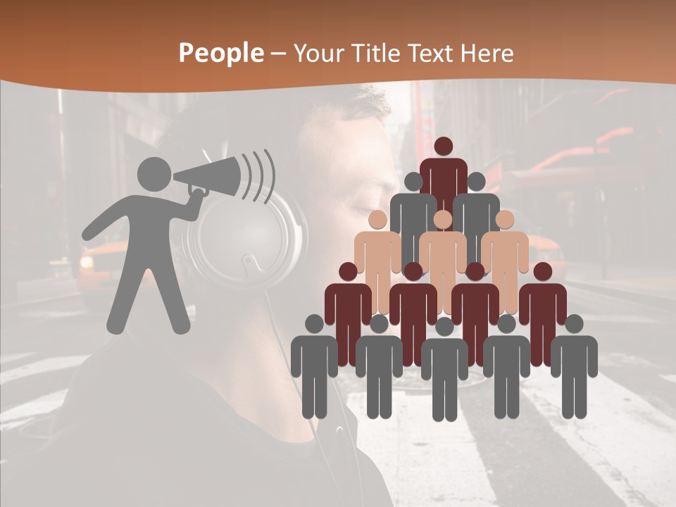 Pop Car Way PowerPoint Template