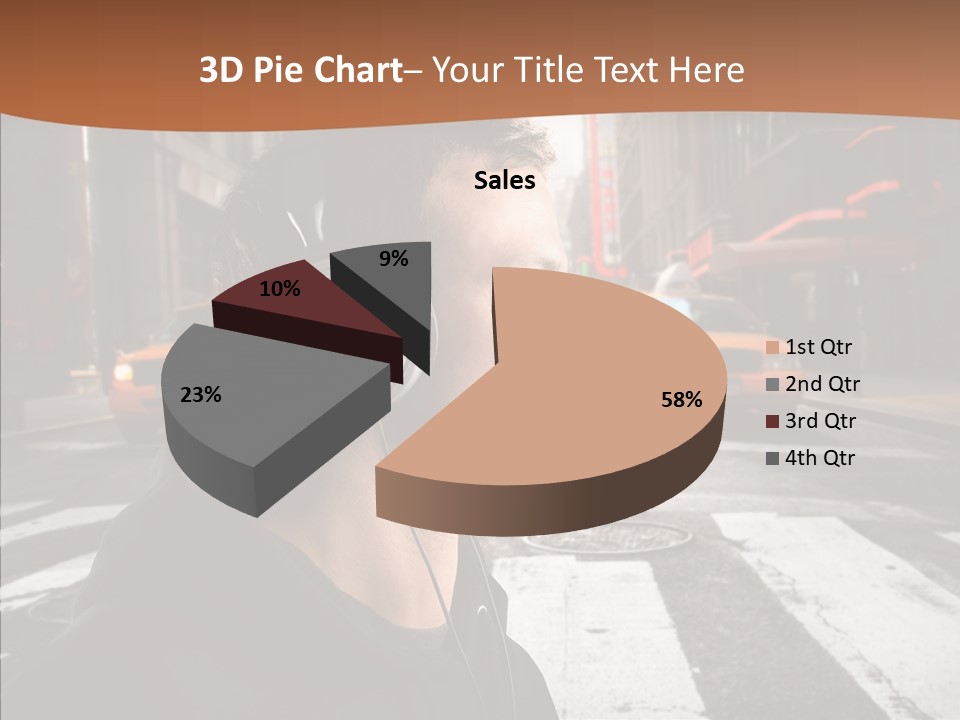 Pop Car Way PowerPoint Template