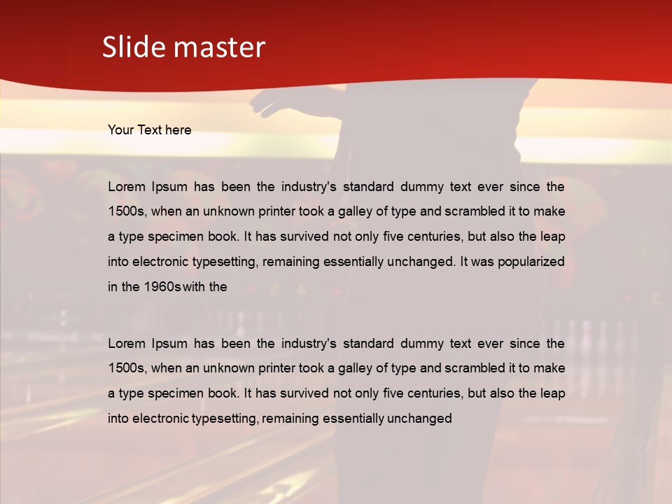 Freetime Pin Down PowerPoint Template