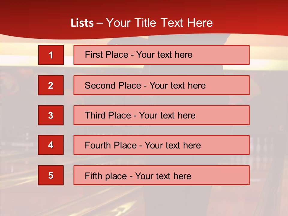 Freetime Pin Down PowerPoint Template
