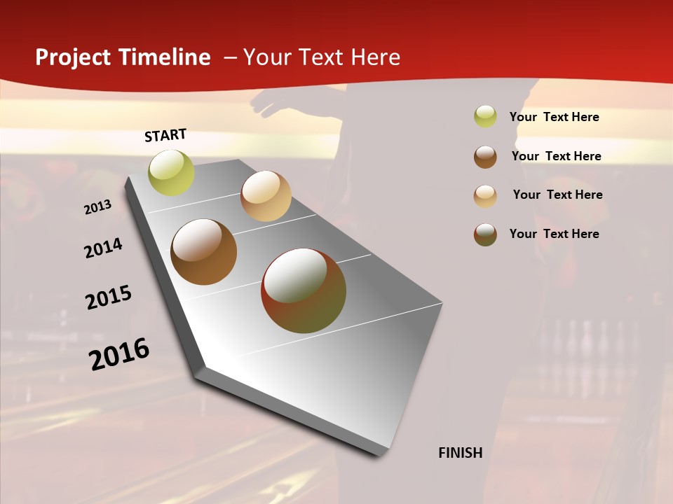 Freetime Pin Down PowerPoint Template