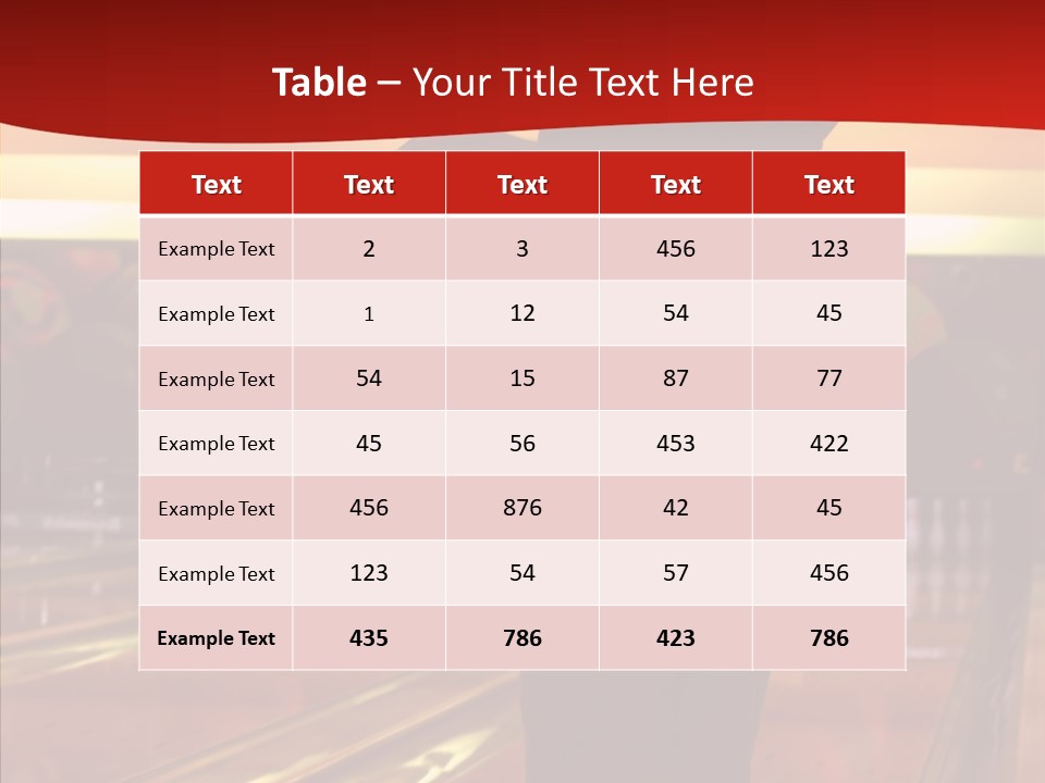 Freetime Pin Down PowerPoint Template