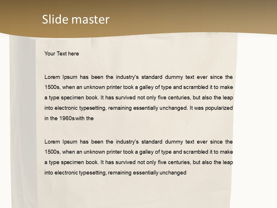 Provision Corn Container PowerPoint Template