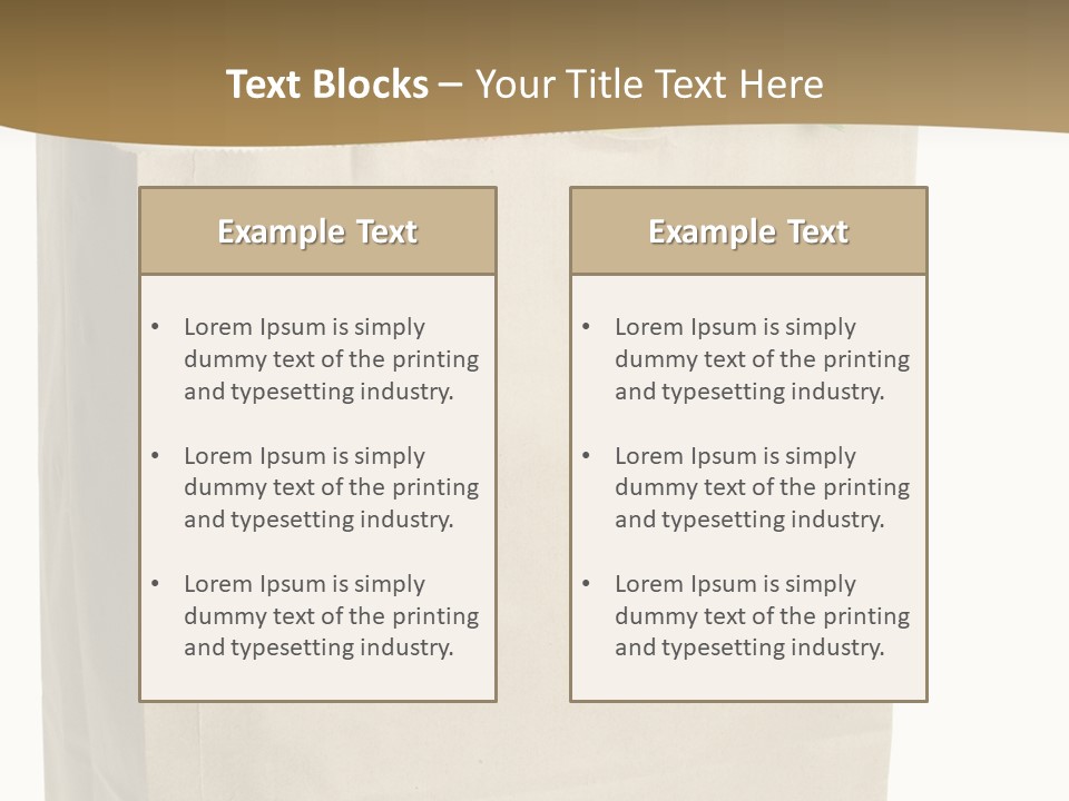 Provision Corn Container PowerPoint Template