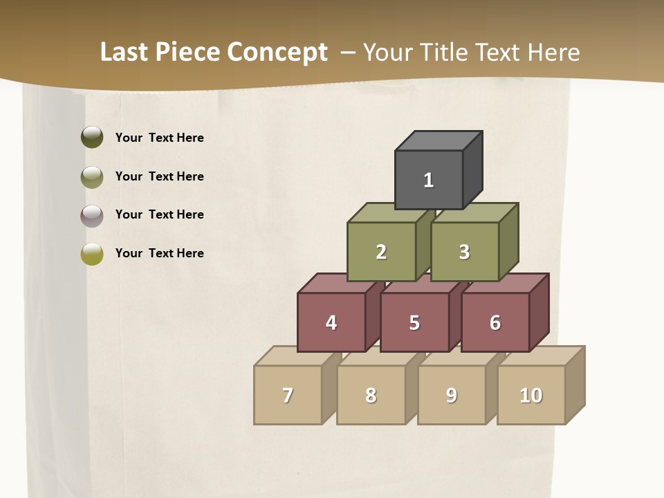 Provision Corn Container PowerPoint Template