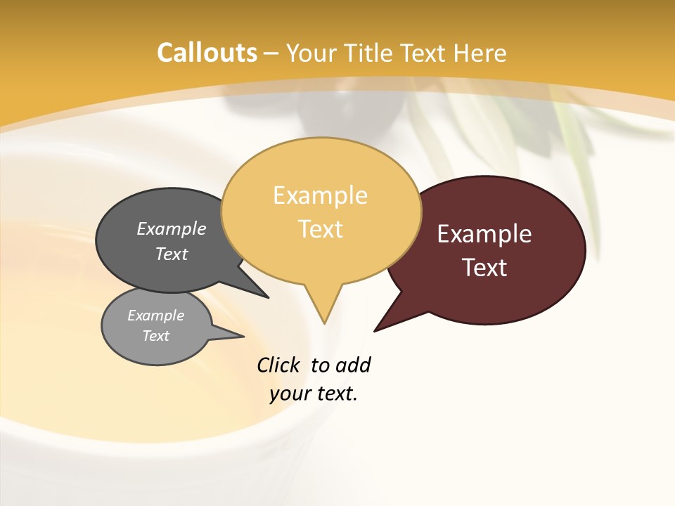 Food Purple Vegetarian PowerPoint Template