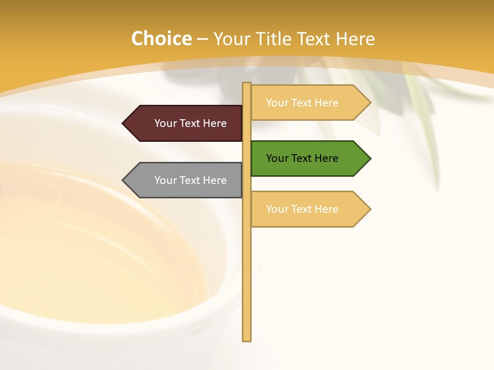 Food Purple Vegetarian PowerPoint Template