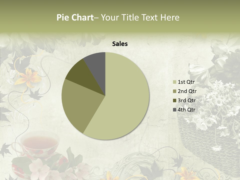 Noise Stained Word PowerPoint Template
